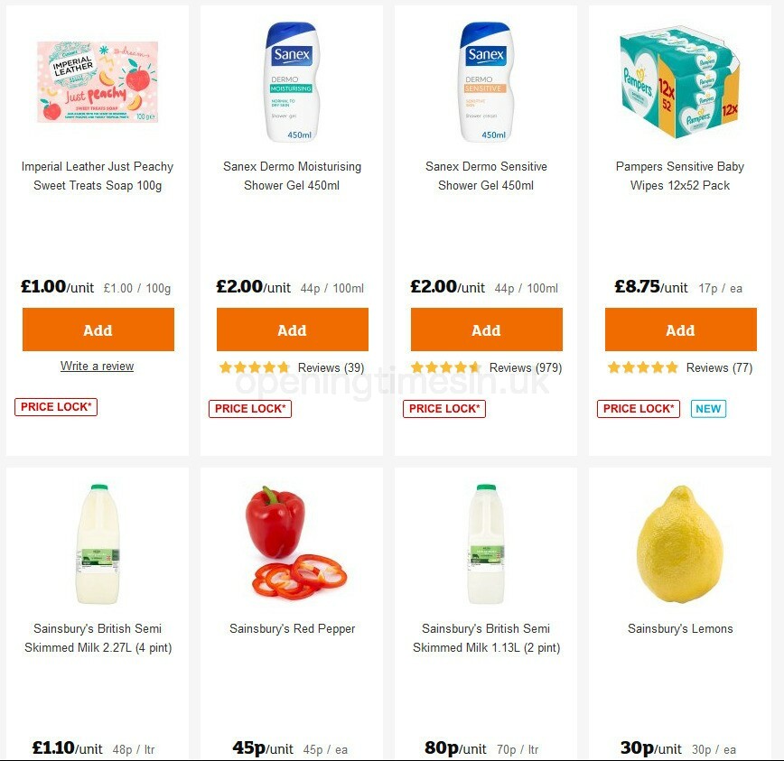 Sainsbury's Offers from 18 September