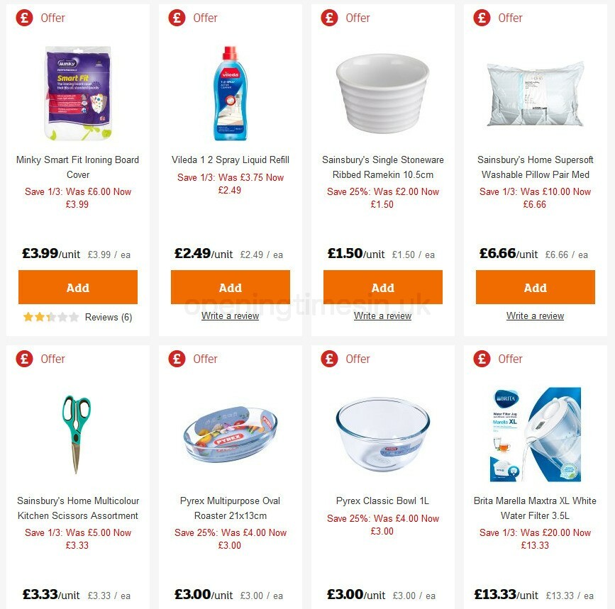 Sainsbury's Offers from 25 September