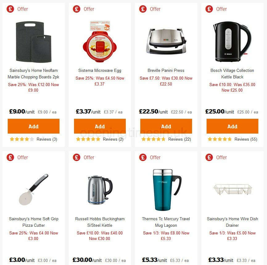 Sainsbury's Offers from 25 September