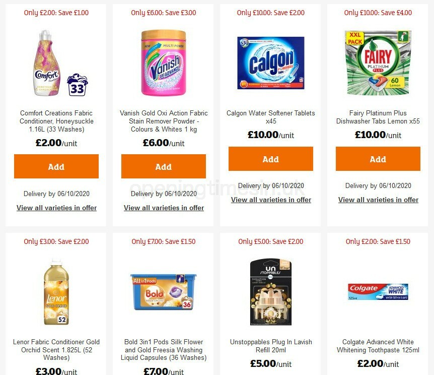 Sainsbury's Offers from 25 September