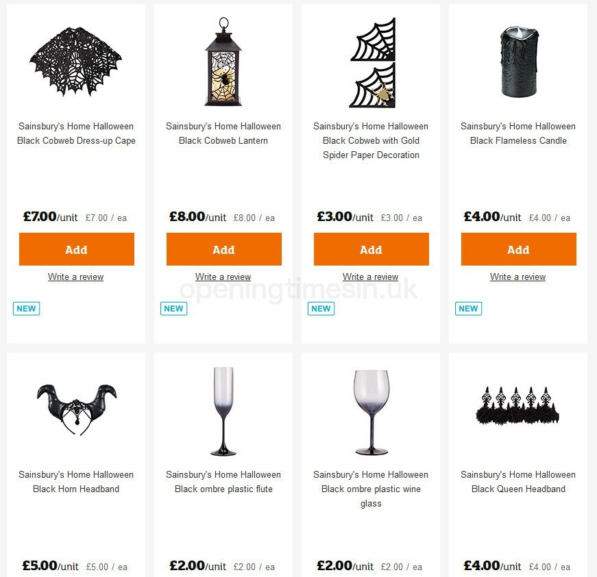 Sainsbury's Offers from 15 October