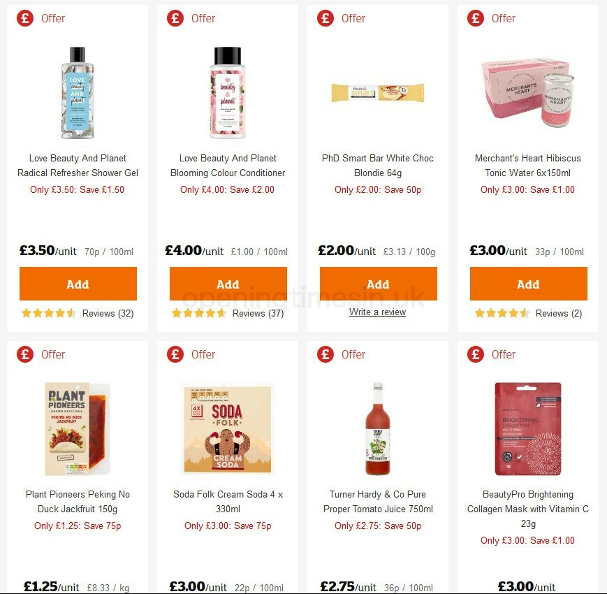 Sainsbury's Offers from 23 October