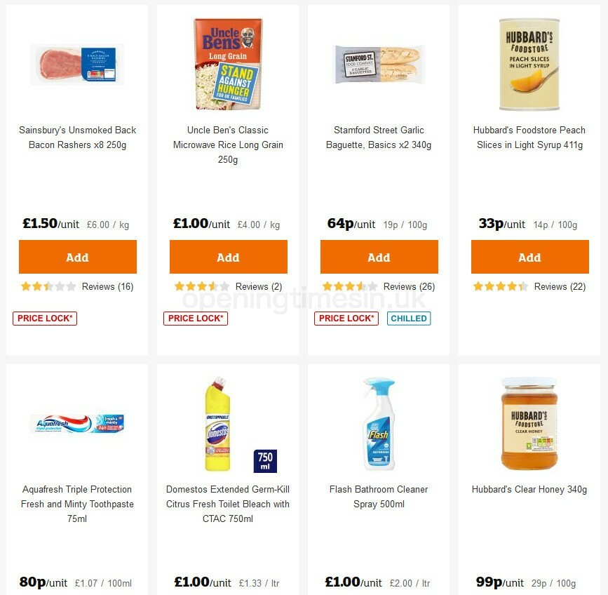 Sainsbury's Offers from 23 October