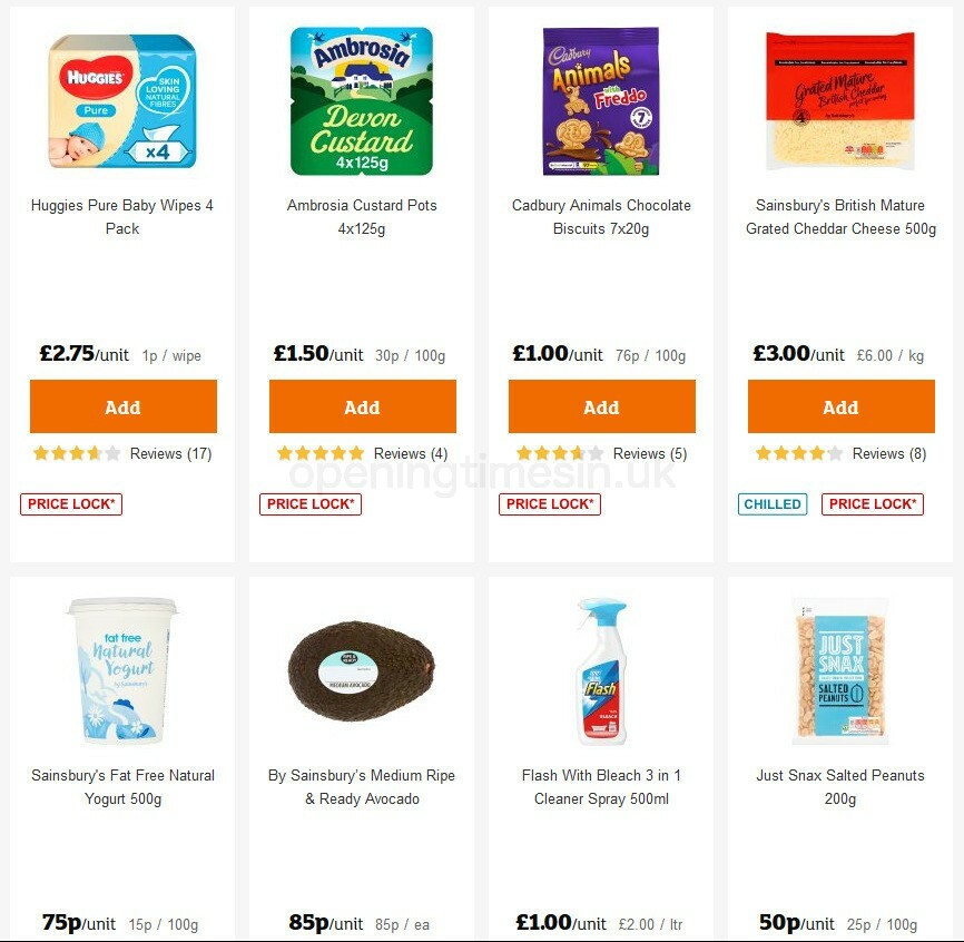 Sainsbury's Offers from 23 October