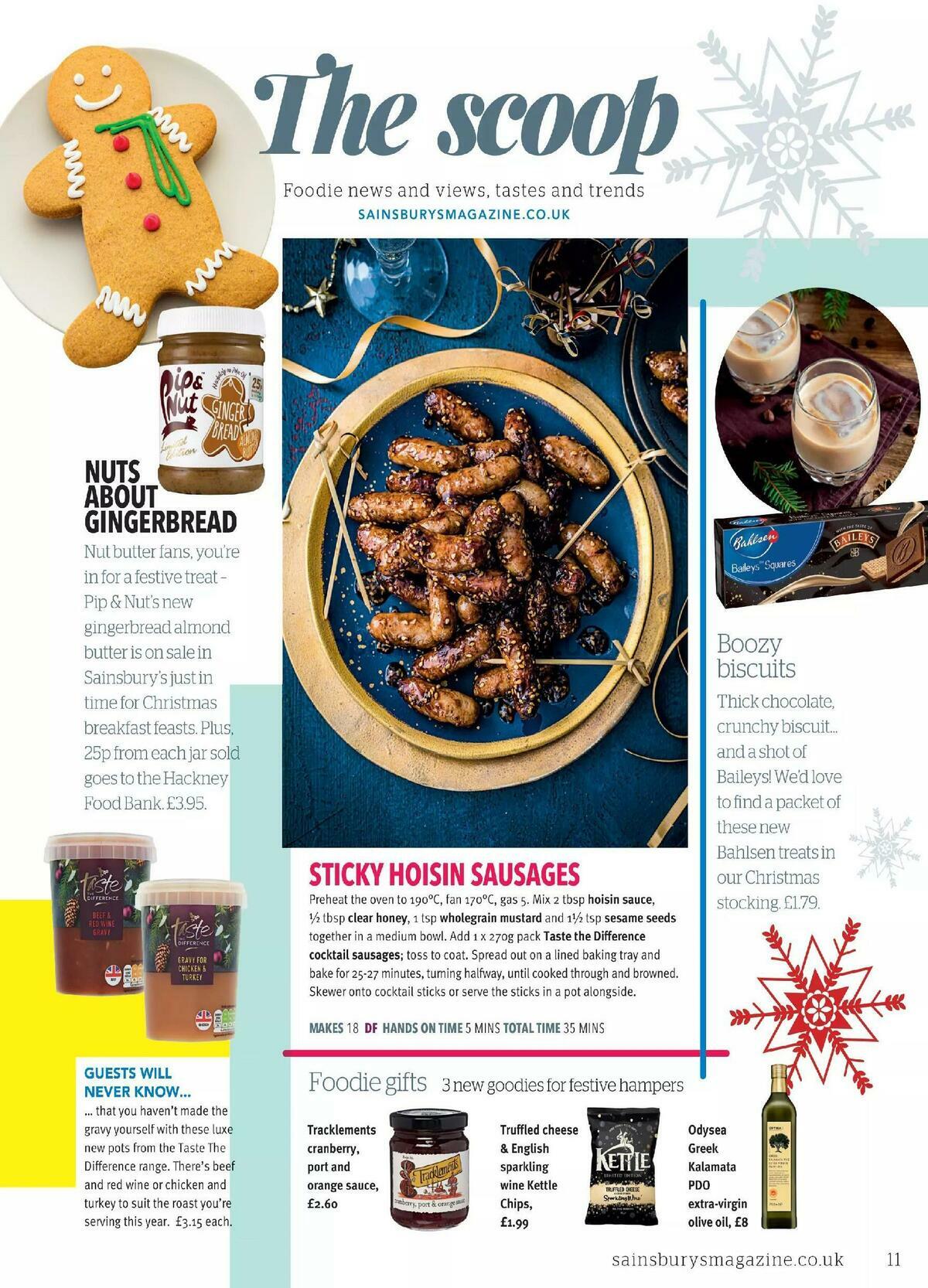 Sainsbury's Magazine November 2020 Offers from 1 November