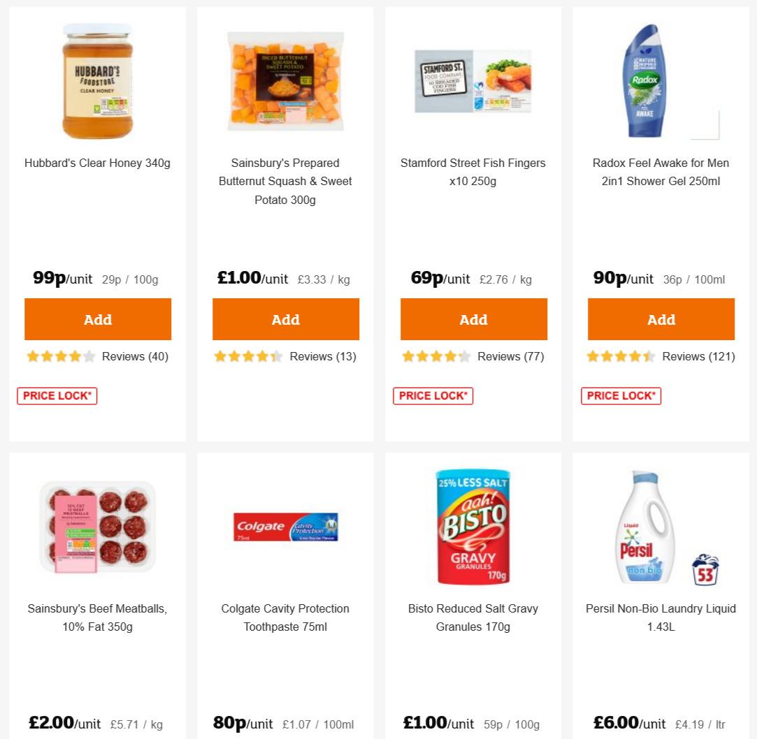 Sainsbury's Offers from 27 November