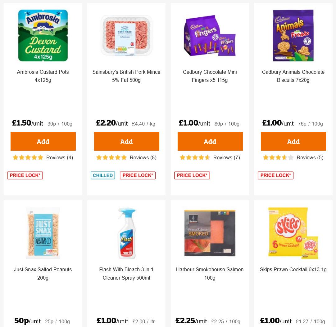 Sainsbury's Offers from 27 November