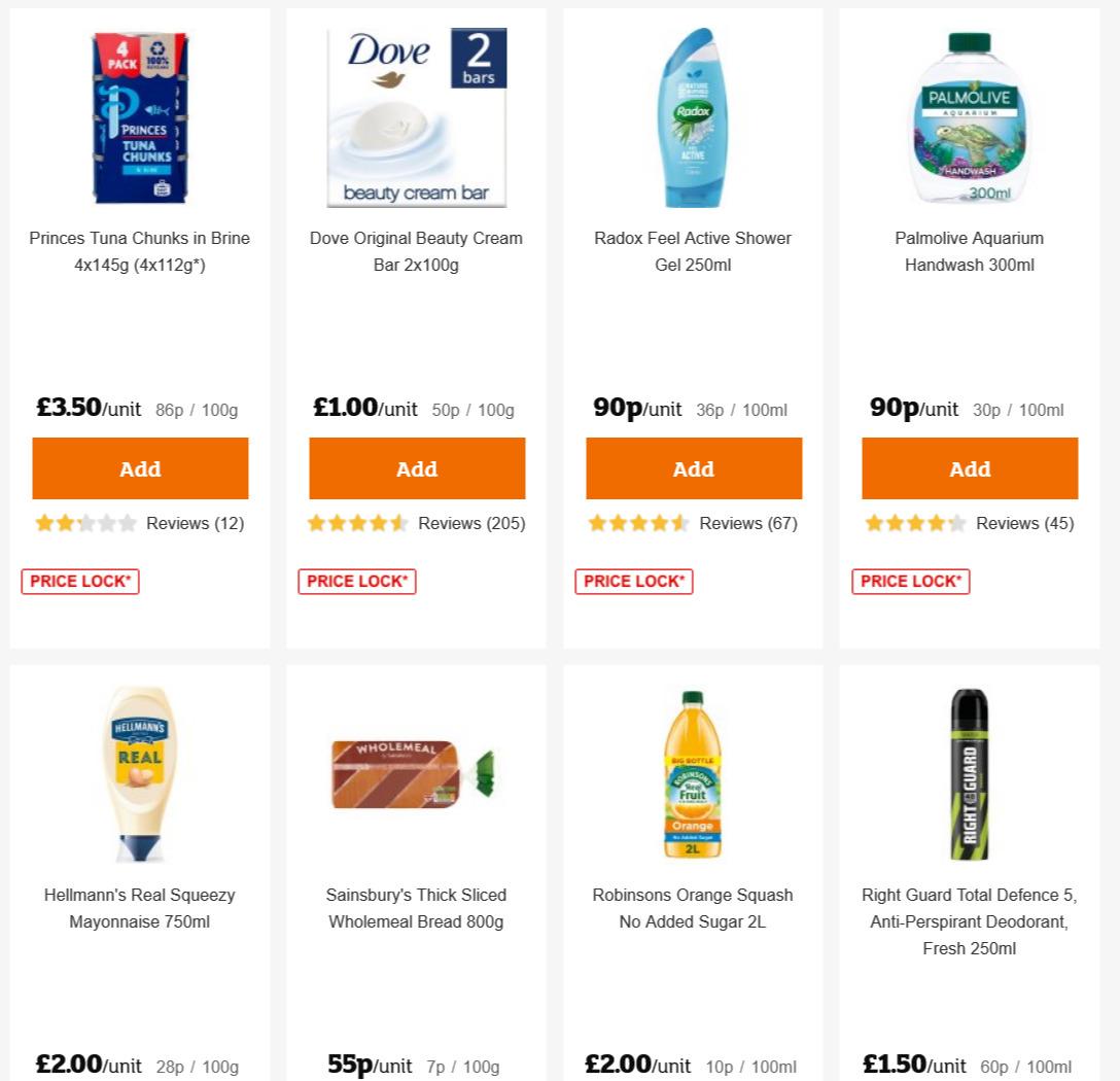 Sainsbury's Offers from 27 November