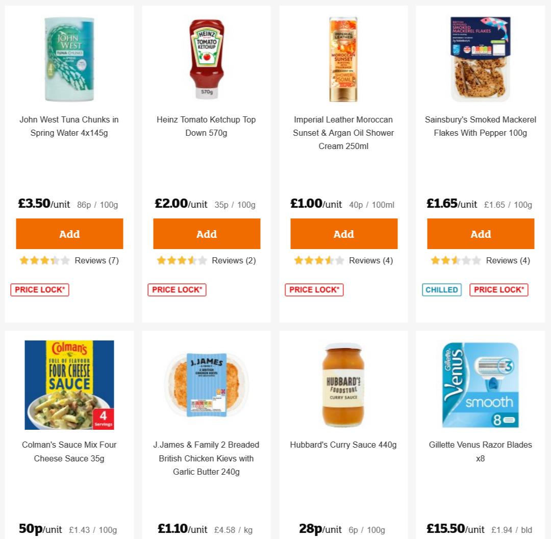 Sainsbury's Offers from 27 November