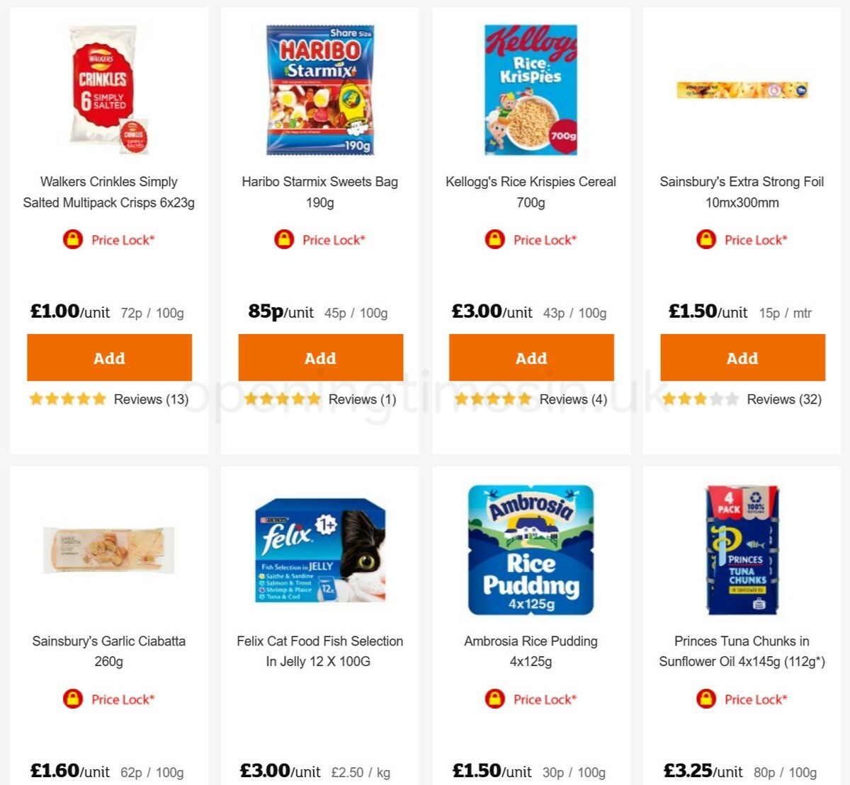 Sainsbury's Offers from 15 January