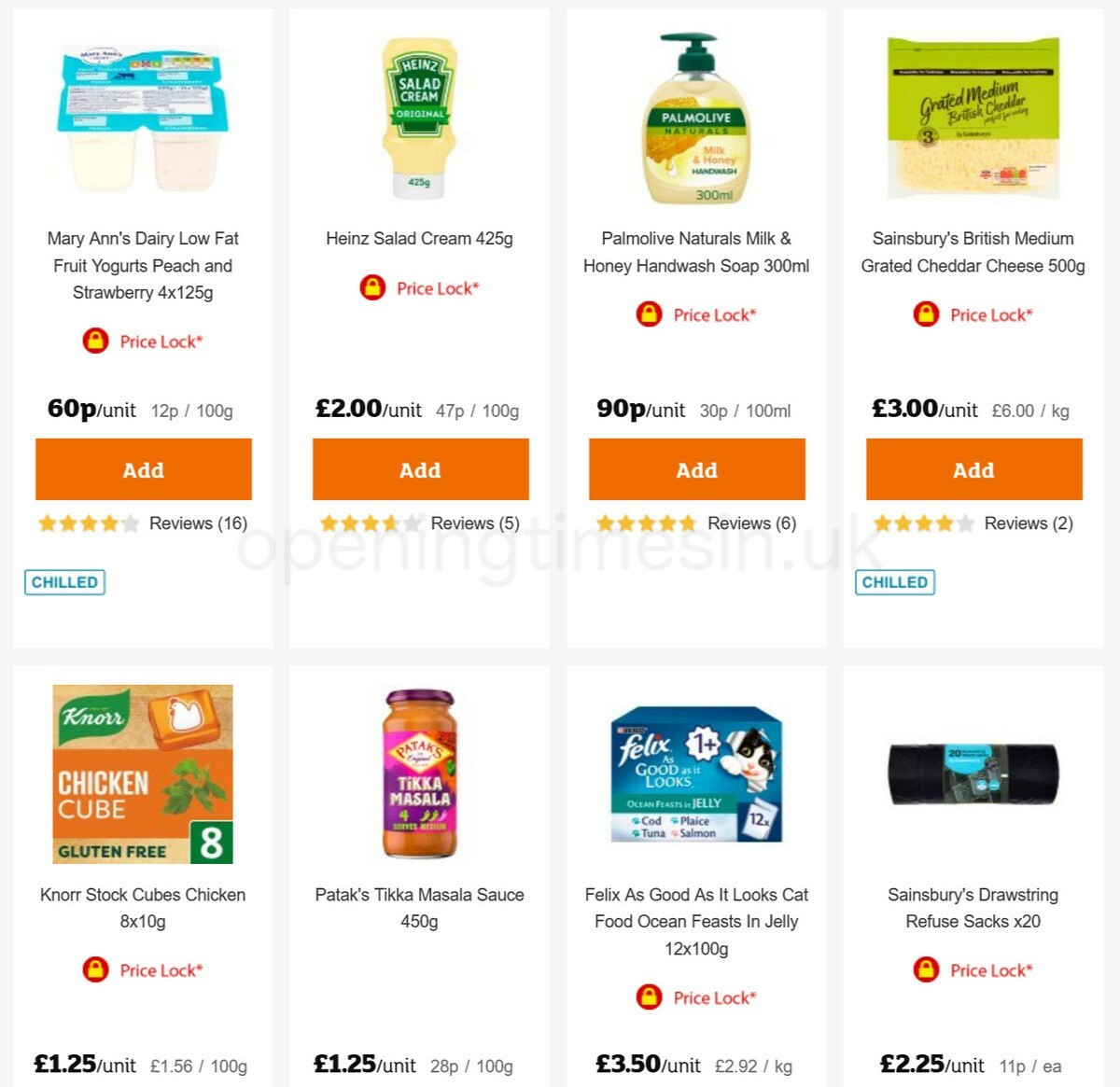 Sainsbury's Offers from 15 January