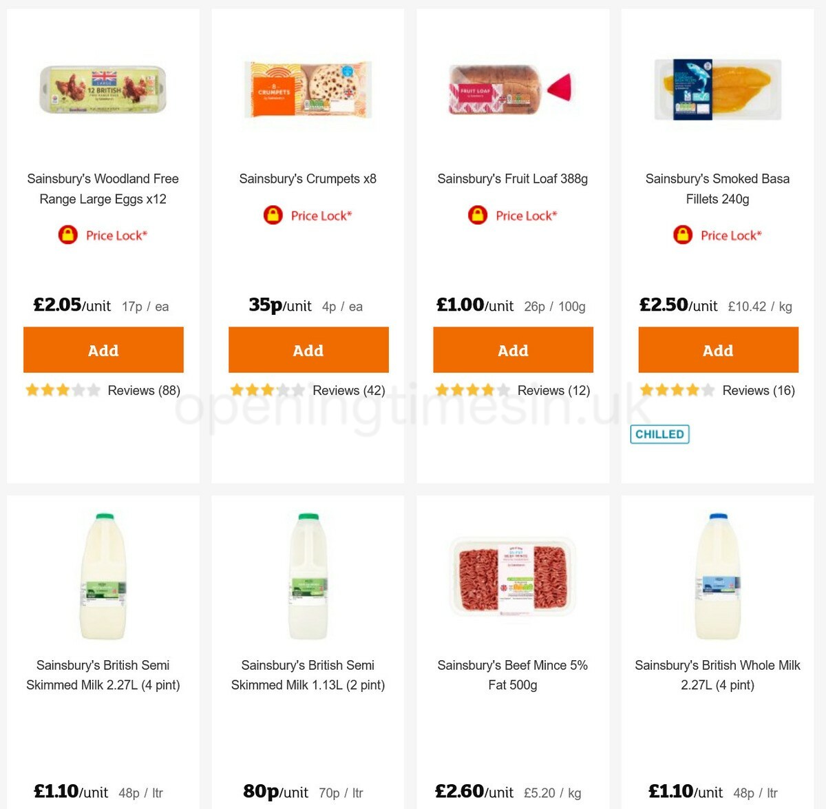 Sainsbury's Offers from 15 January