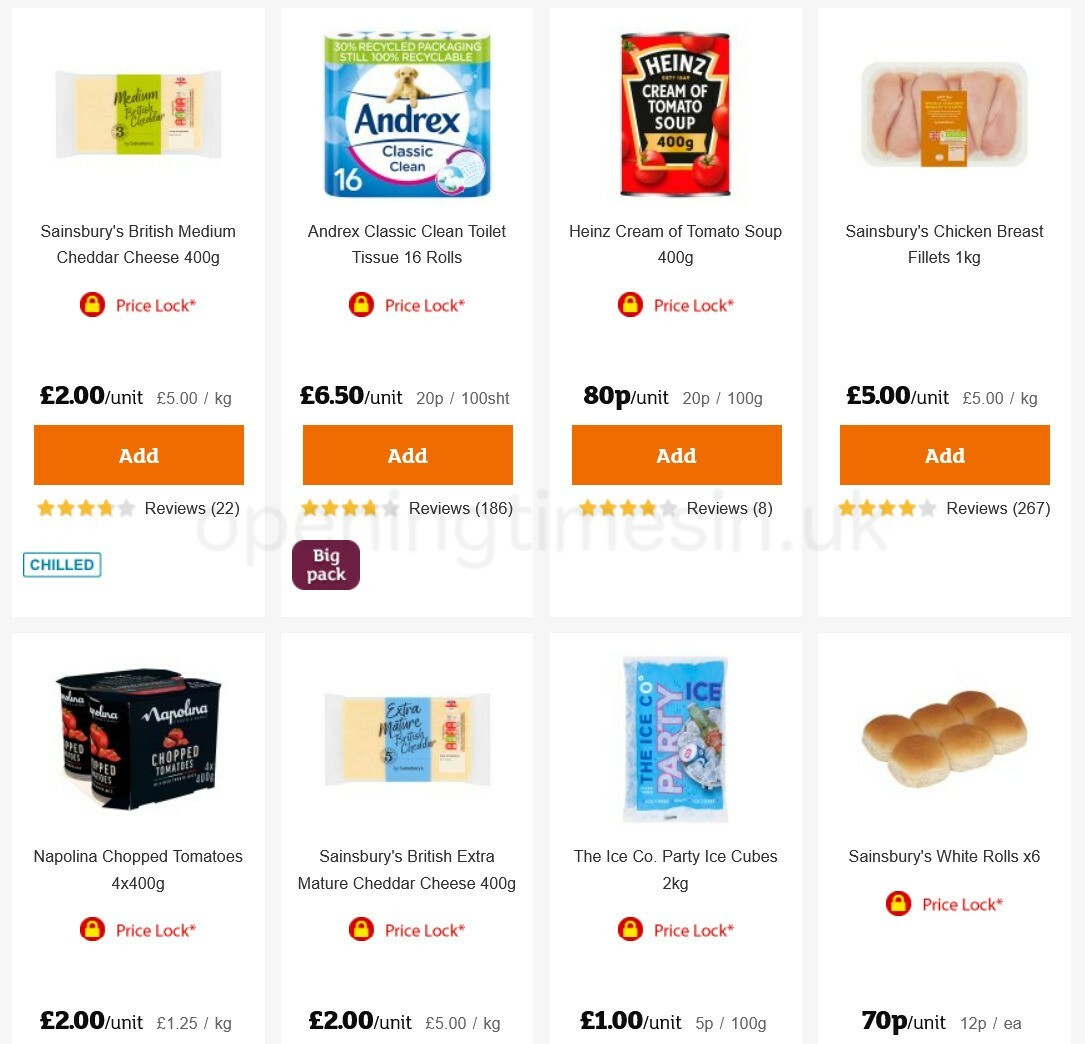 Sainsbury's Offers from 29 January