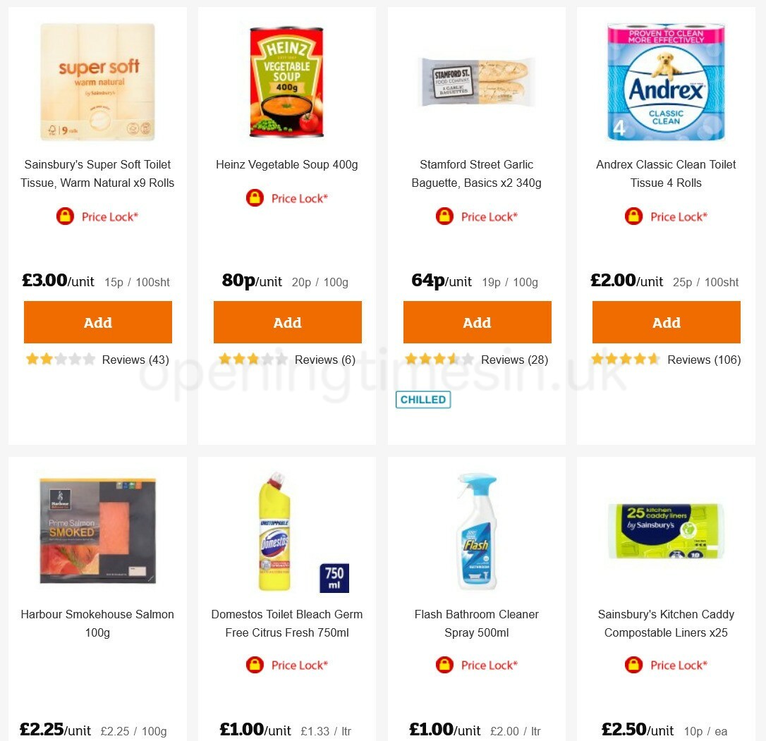 Sainsbury's Offers from 29 January