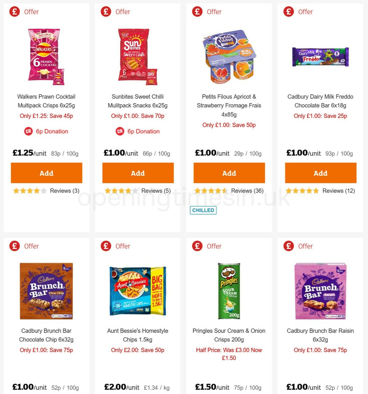 Sainsbury's Offers from 19 February