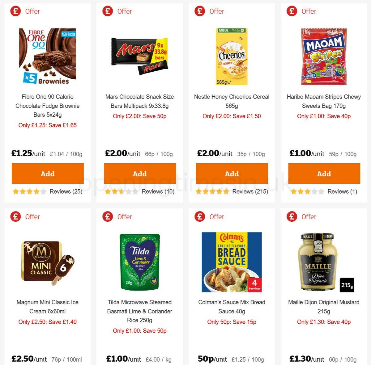 Sainsbury's Offers from 19 February