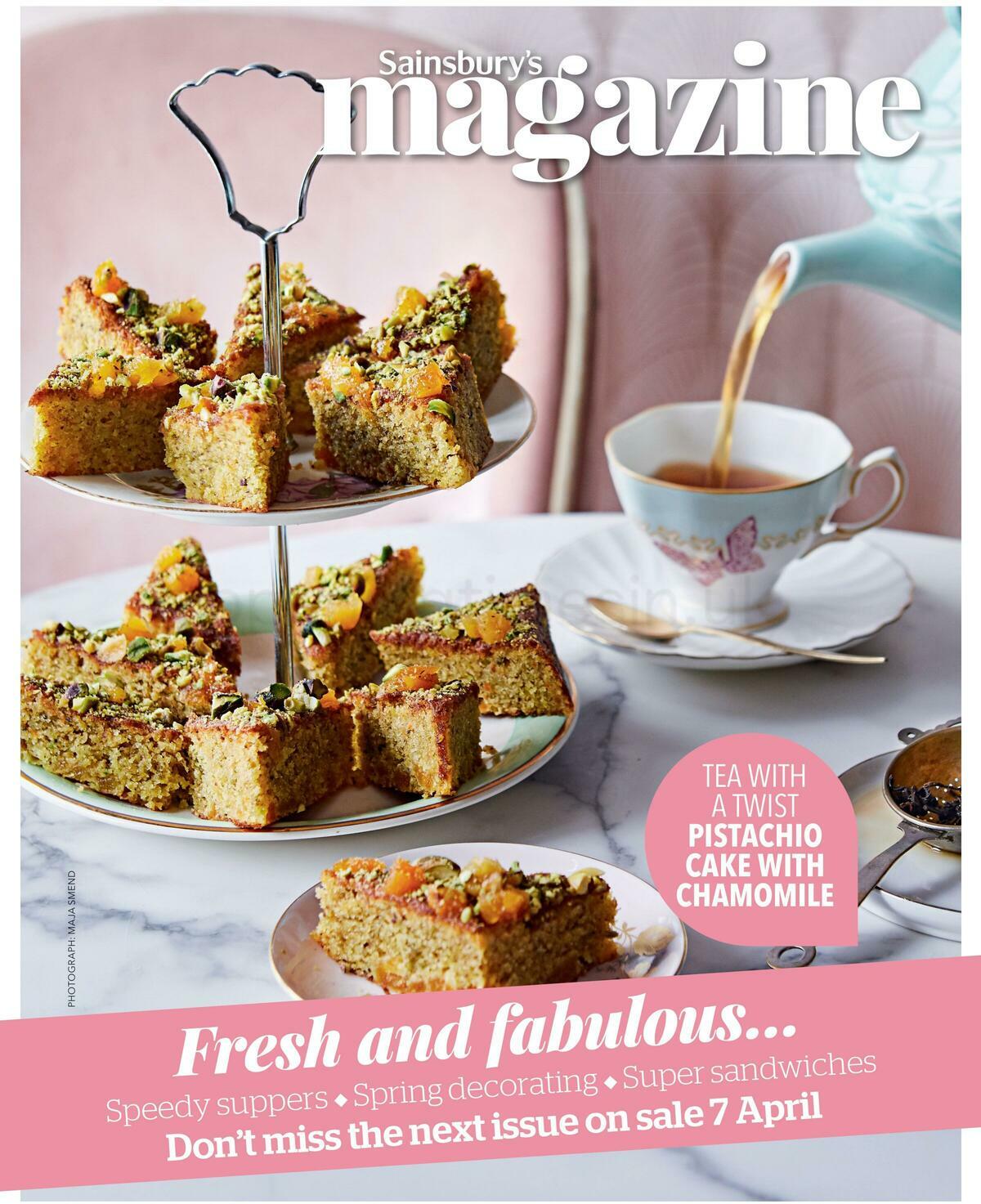 Sainsbury's Magazine March Offers from 1 March