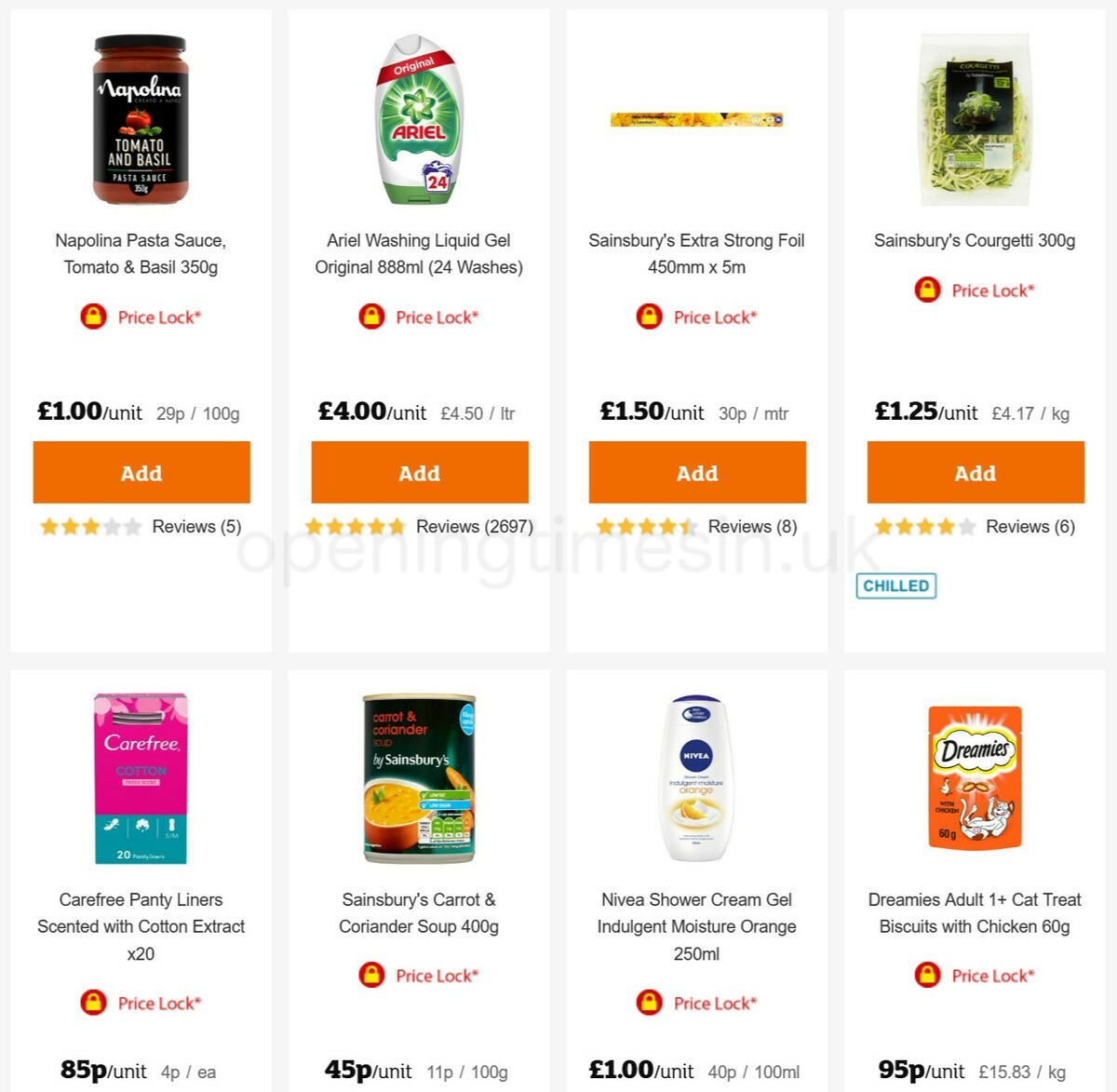 Sainsbury's Offers from 19 March