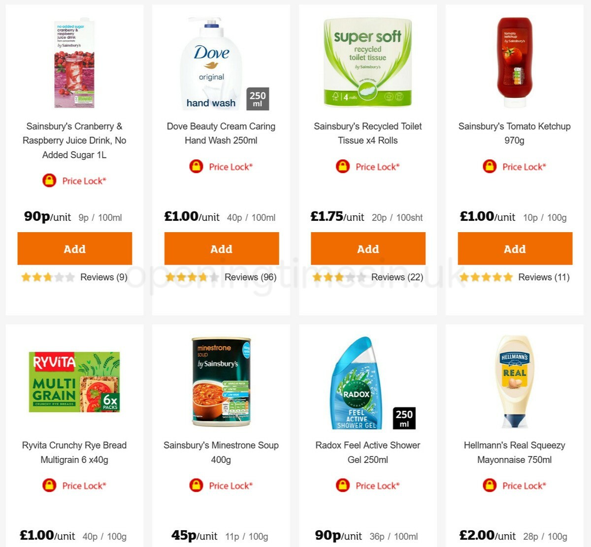 Sainsbury's Offers from 19 March