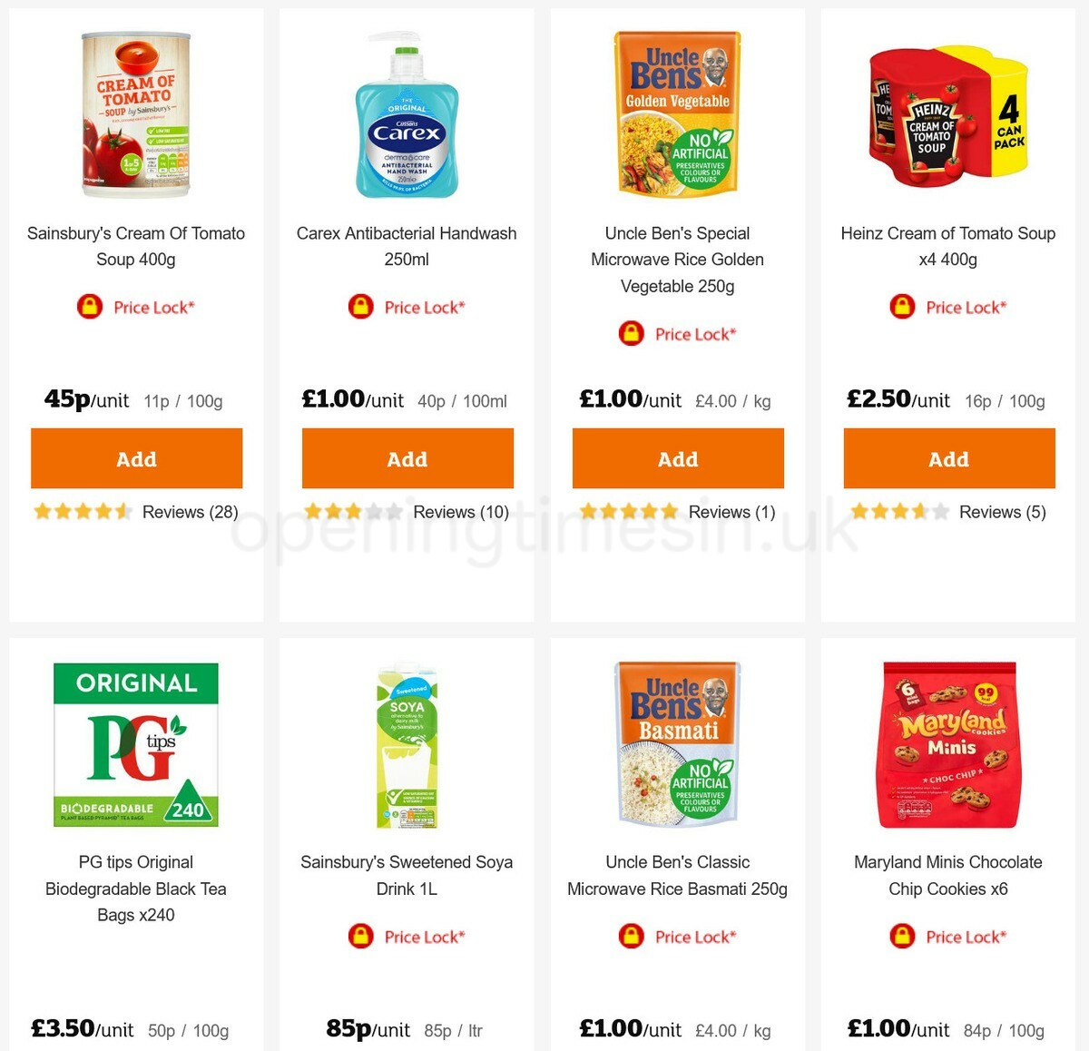 Sainsbury's Offers from 19 March