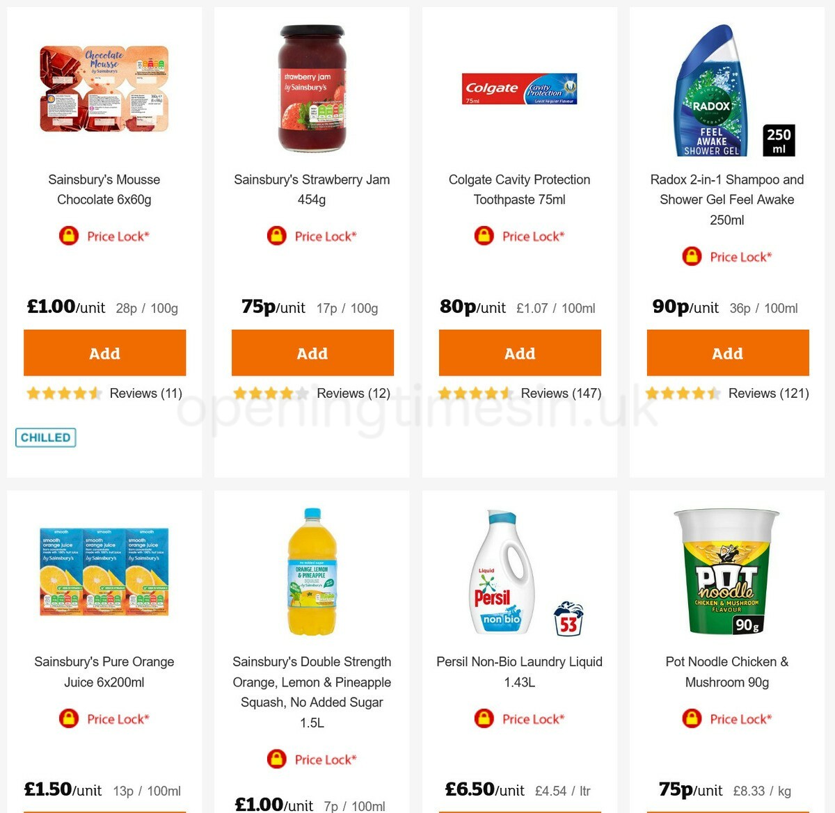 Sainsbury's Offers from 19 March