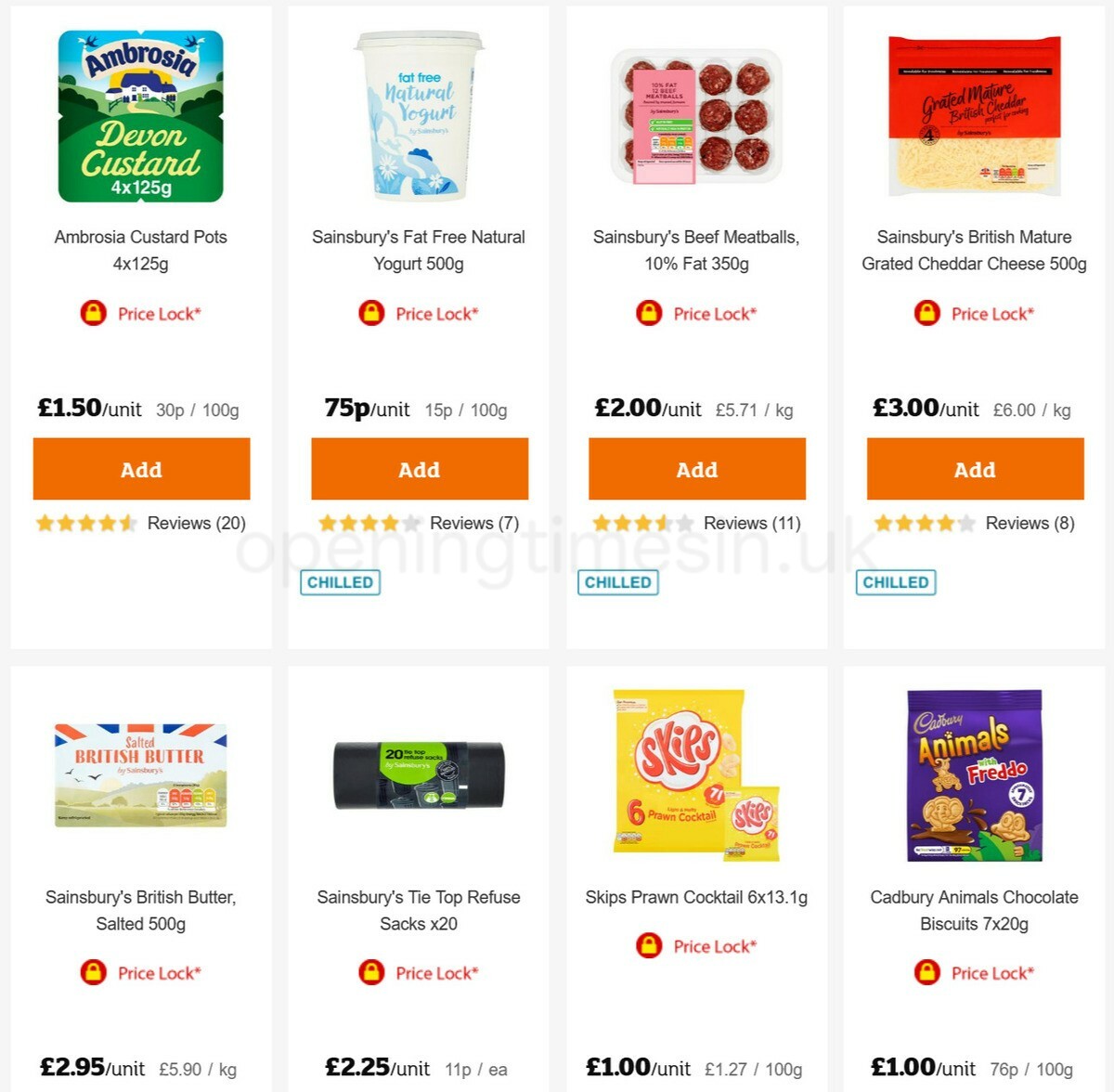 Sainsbury's Offers from 19 March