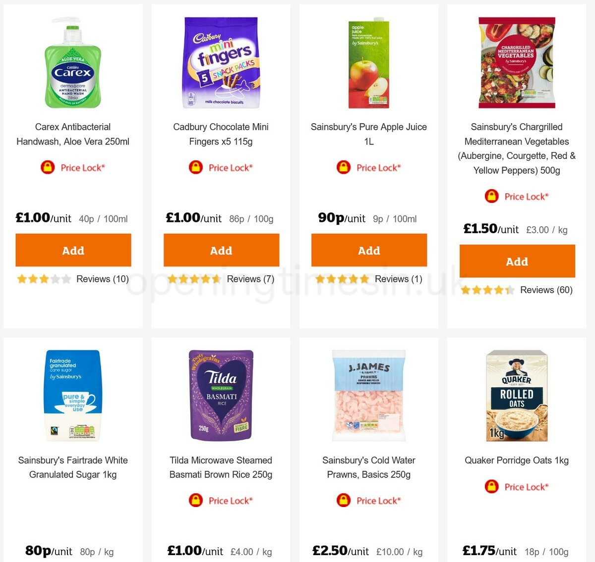 Sainsbury's Offers from 25 March