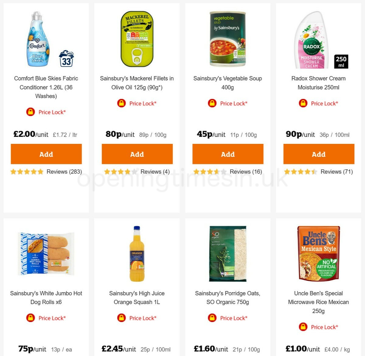 Sainsbury's Offers from 25 March