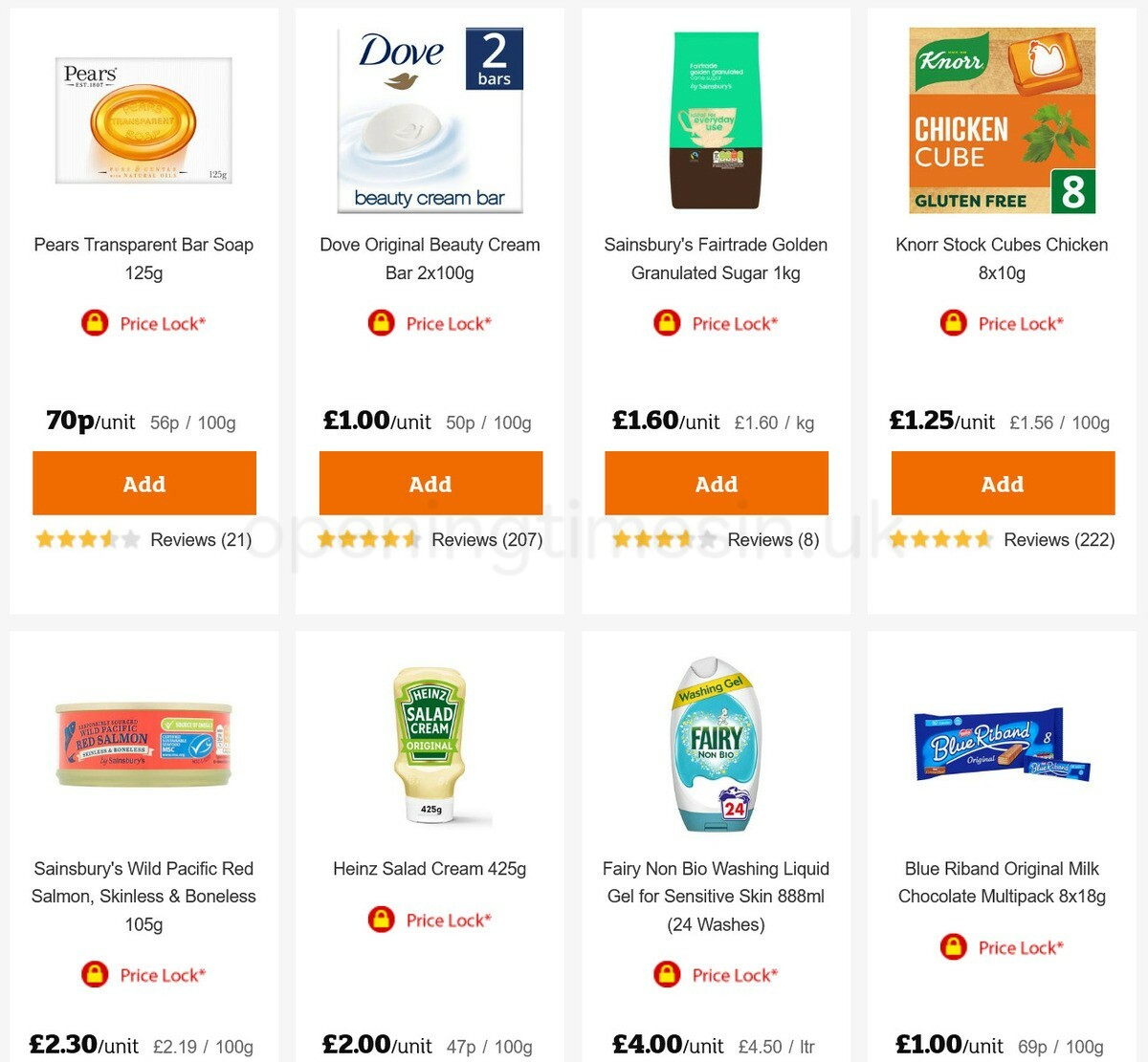 Sainsbury's Offers from 25 March