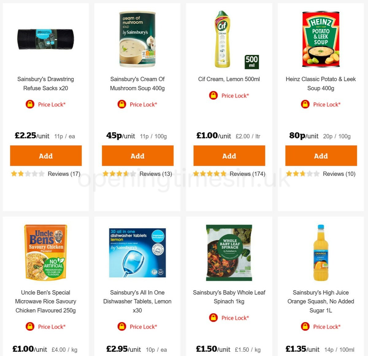 Sainsbury's Offers from 25 March