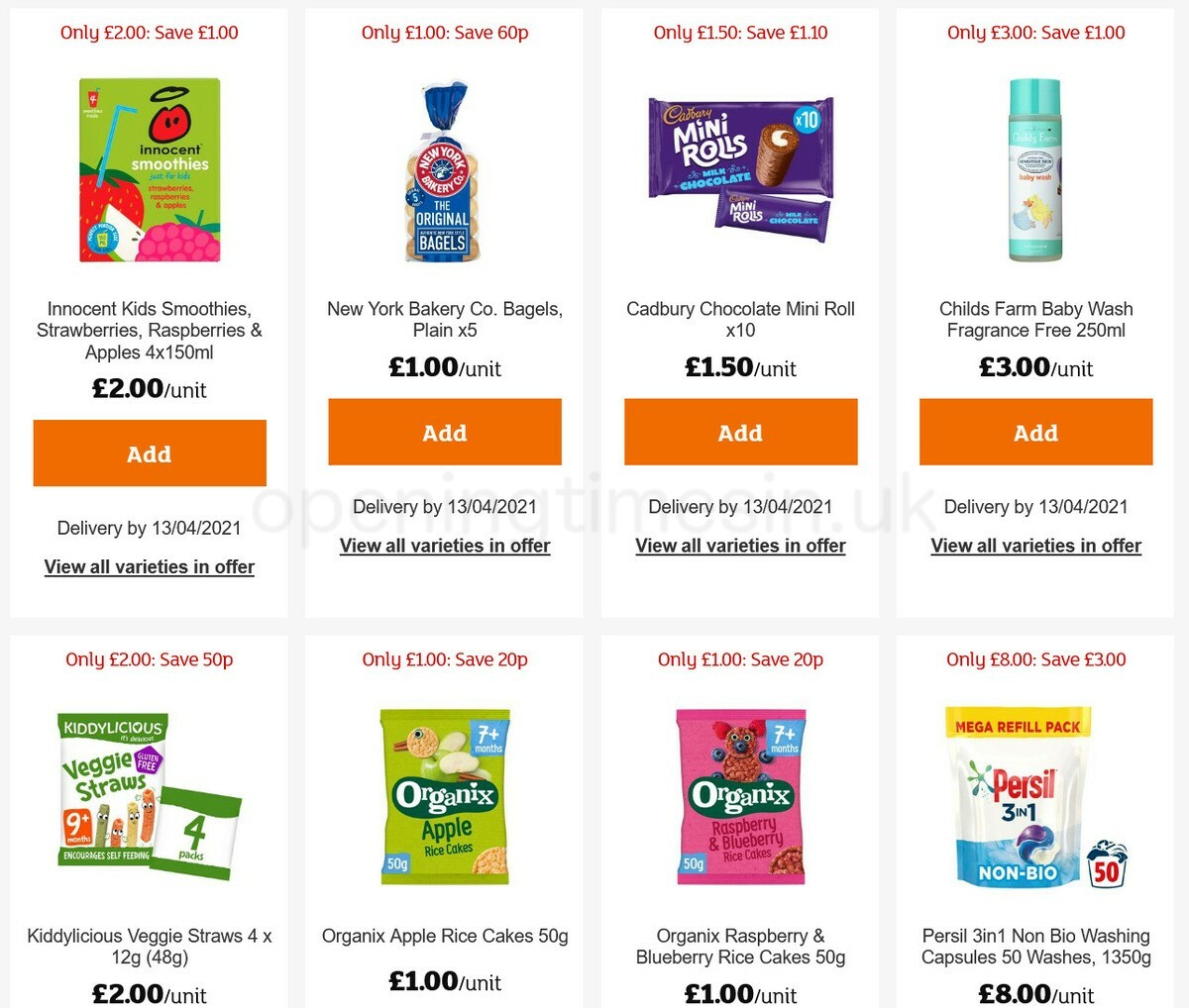 Sainsbury's Offers from 25 March