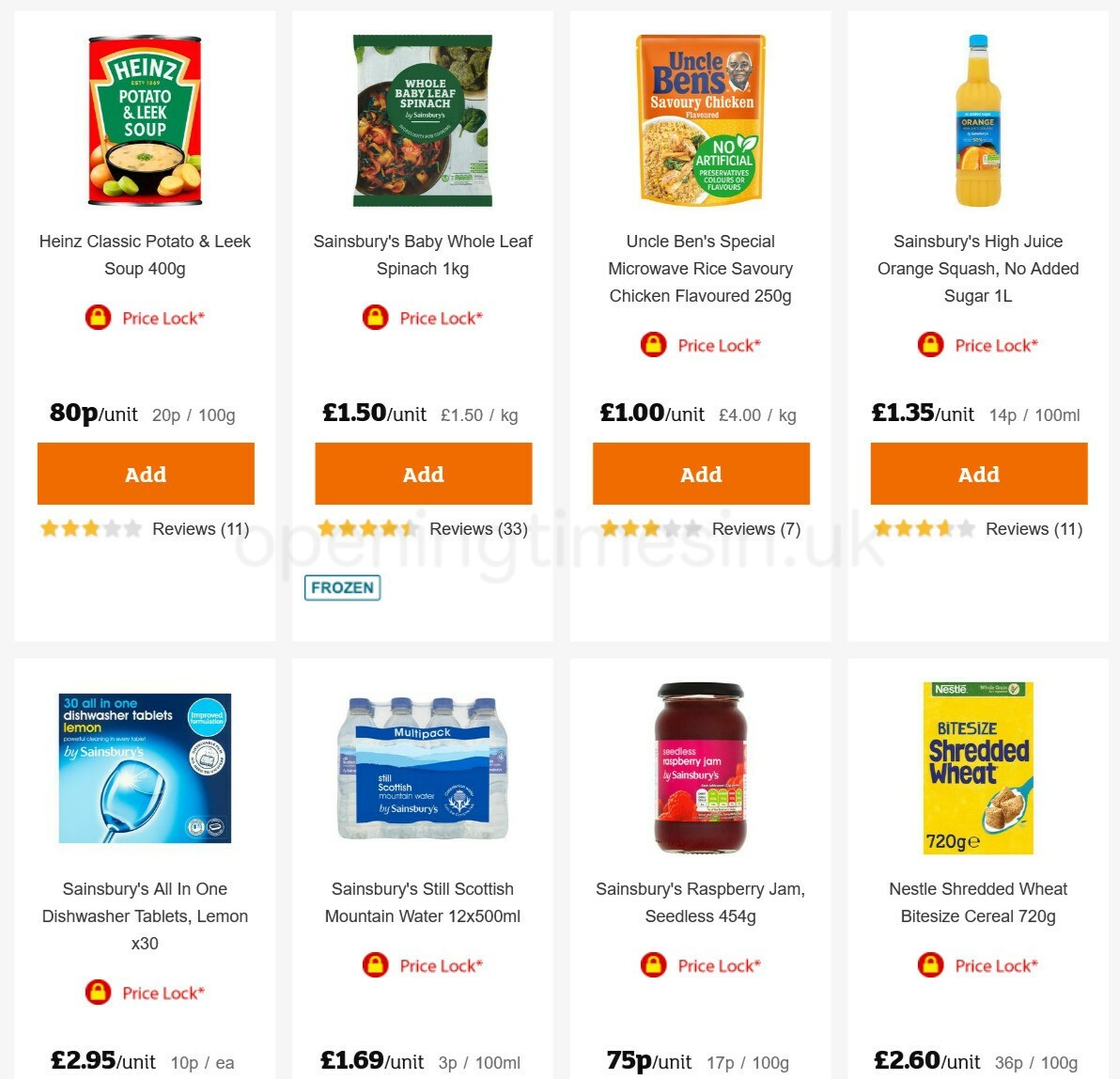 Sainsbury's Offers from 30 April