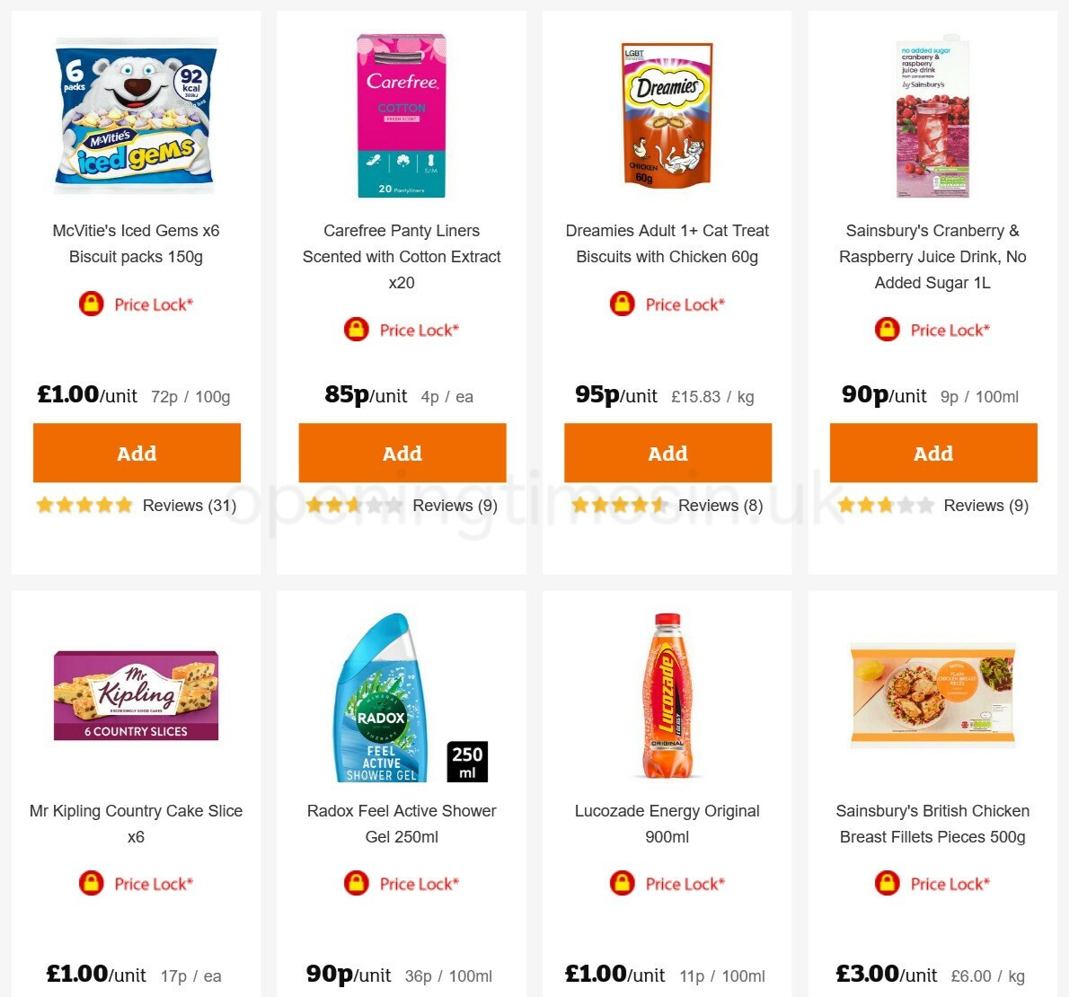 Sainsbury's Offers from 30 April