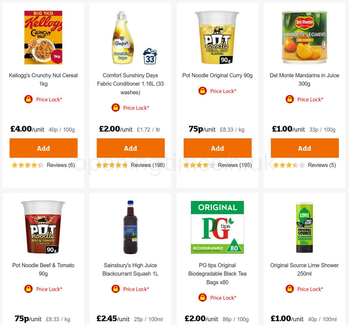 Sainsbury's Offers from 14 May