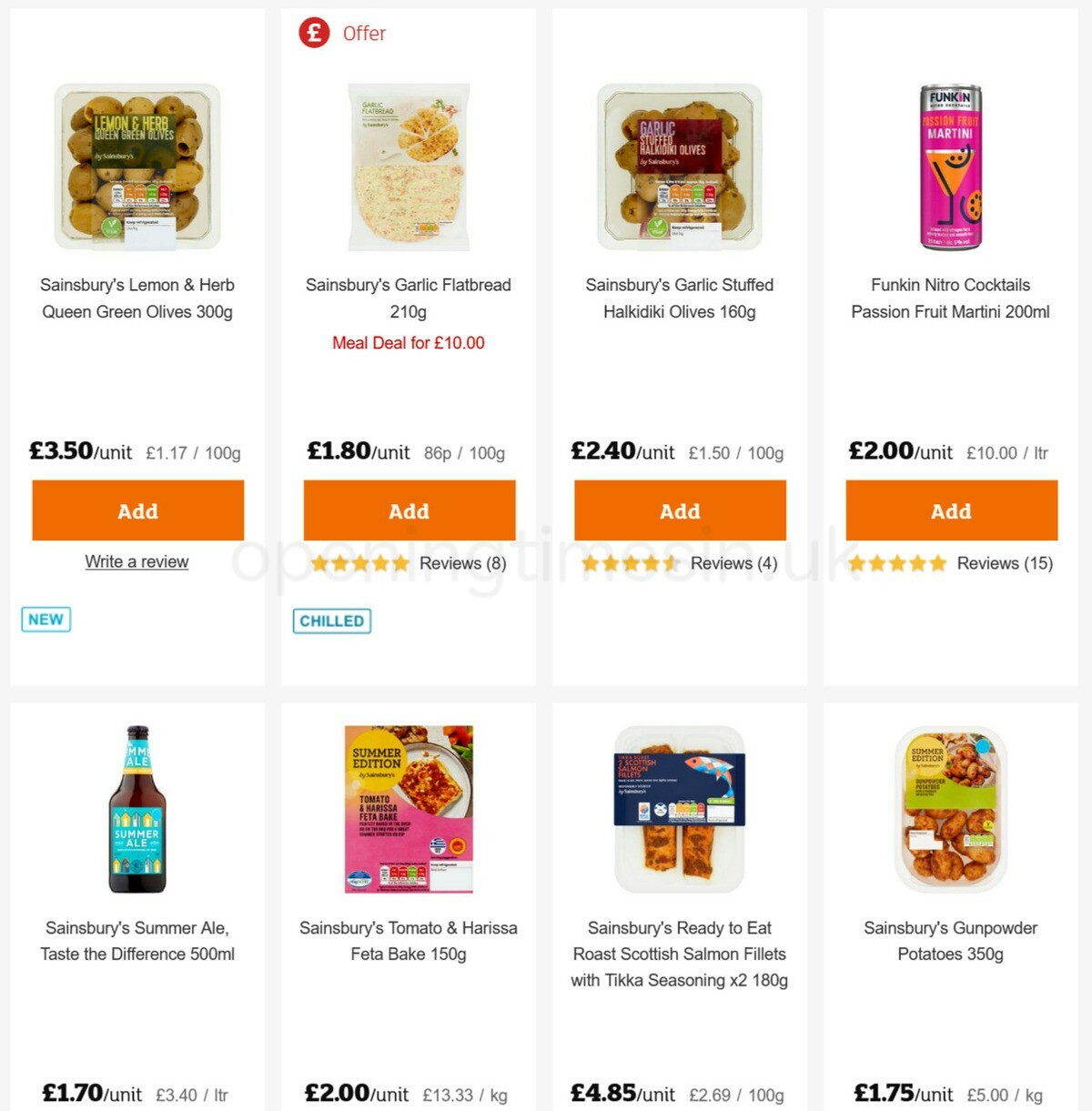 Sainsbury's Offers from 17 June