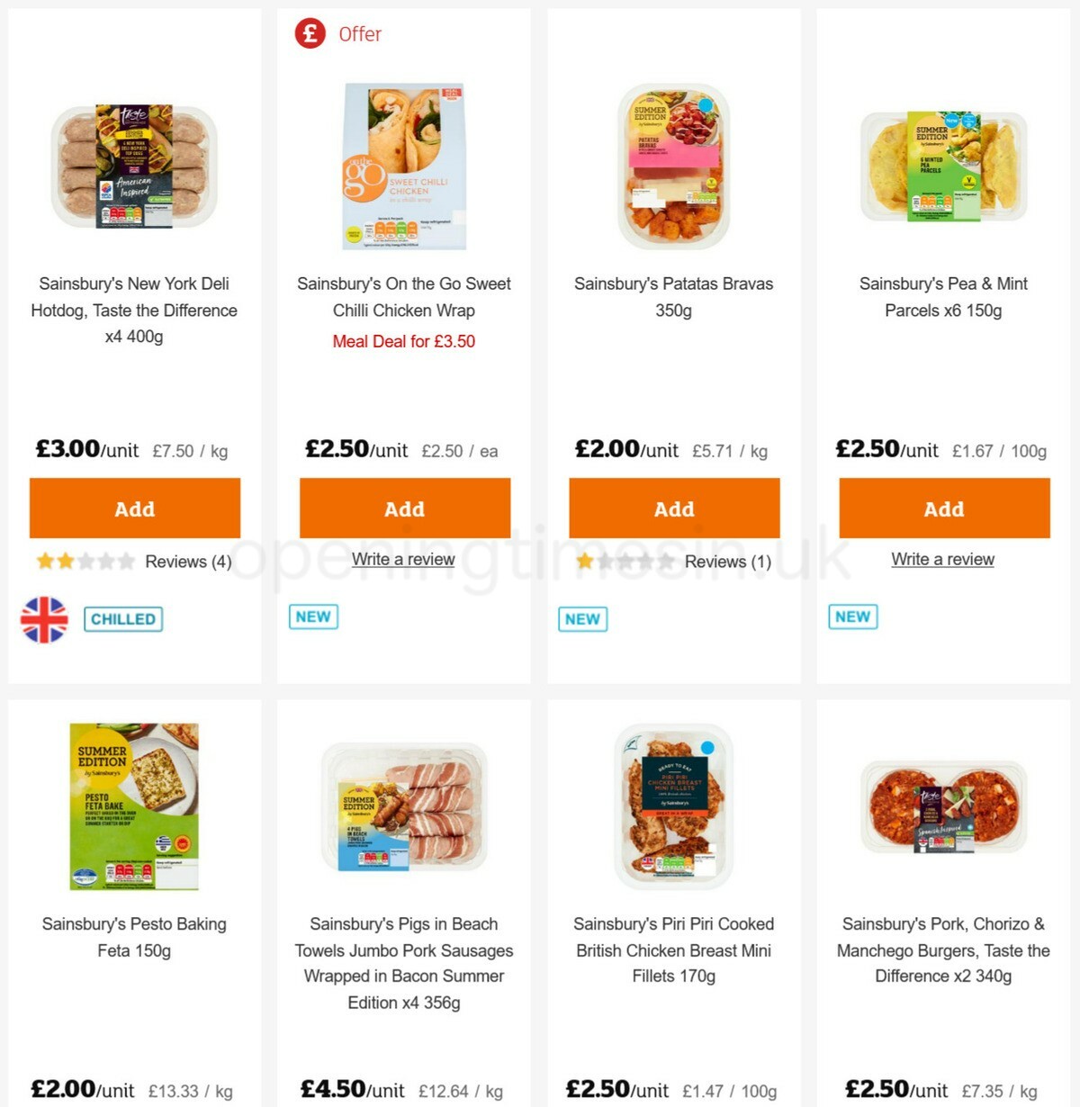 Sainsbury's Offers from 17 June