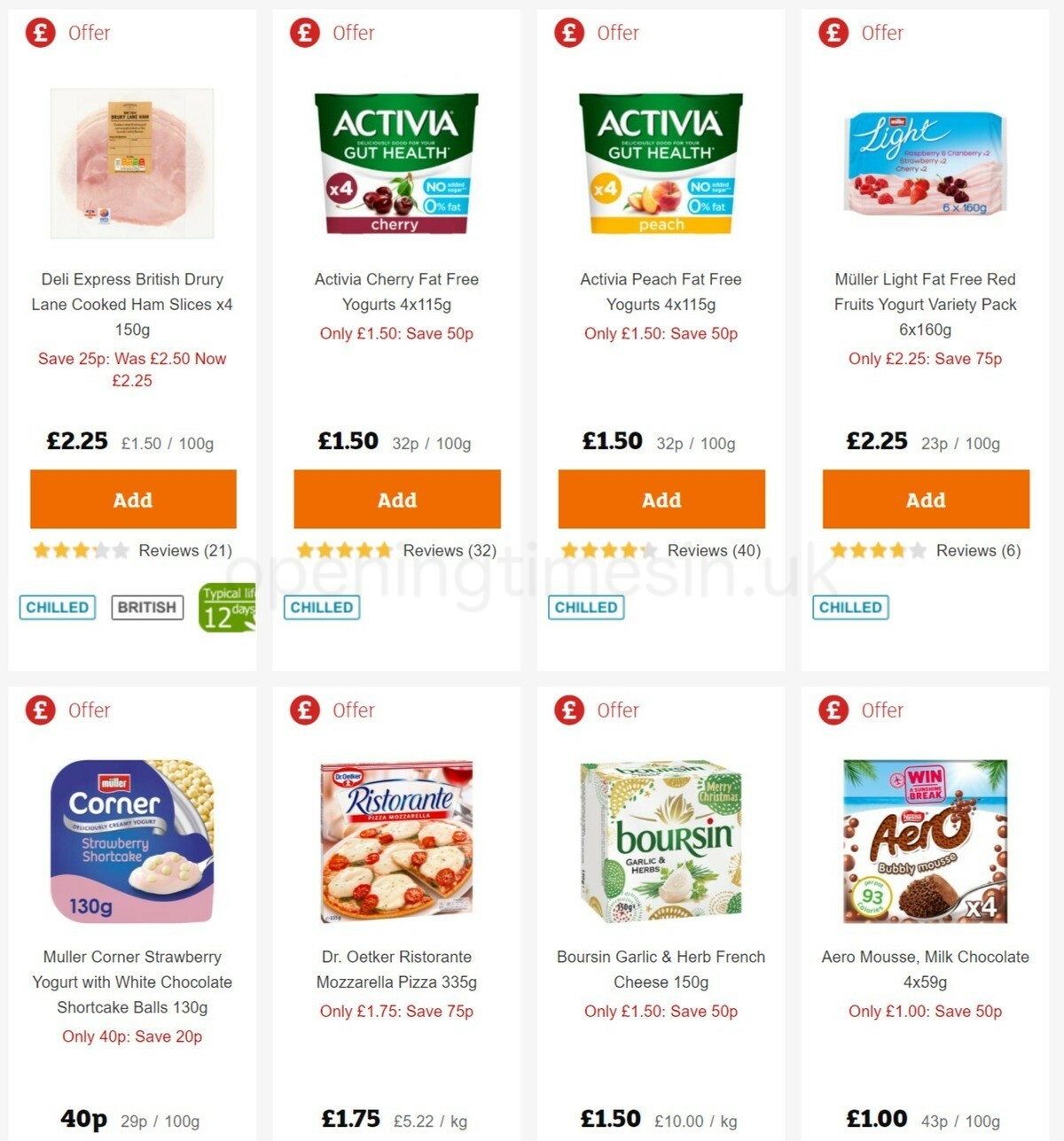 Sainsbury's Offers from 11 November