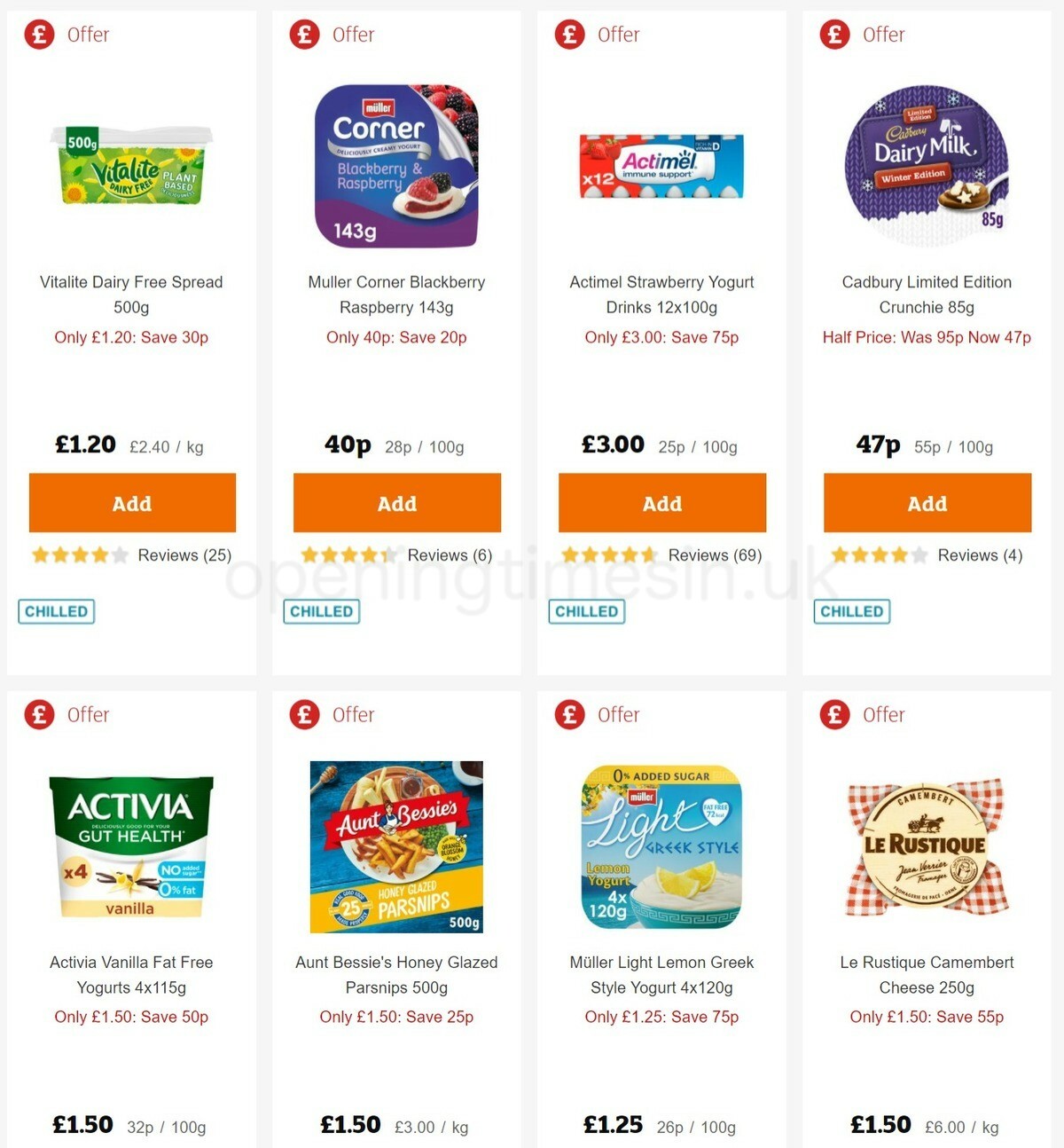 Sainsbury's Offers from 11 November