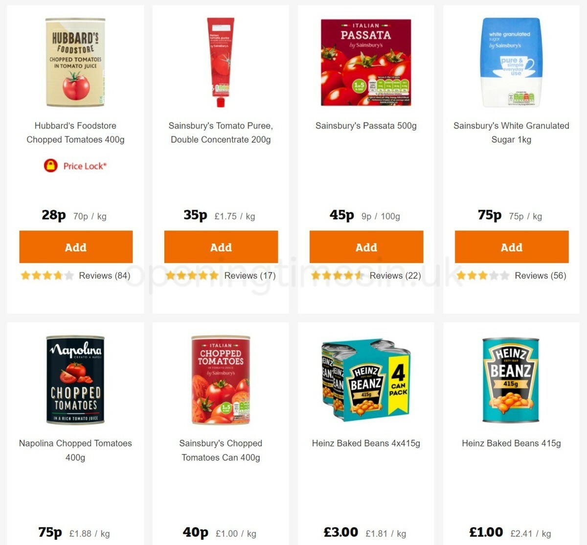 Sainsbury's Offers from 17 December