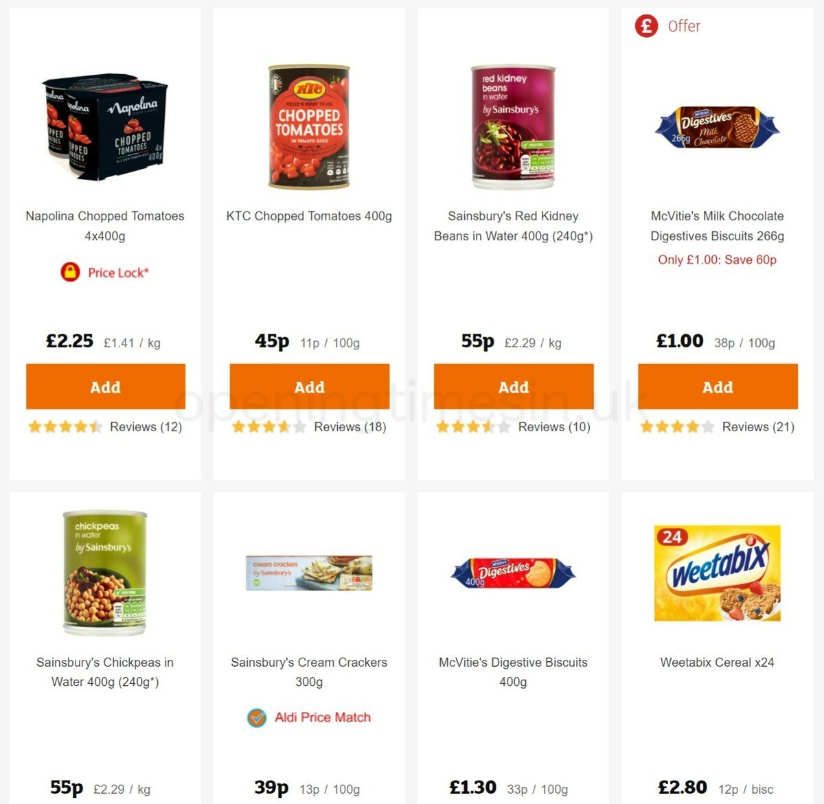 Sainsbury's Offers from 17 December