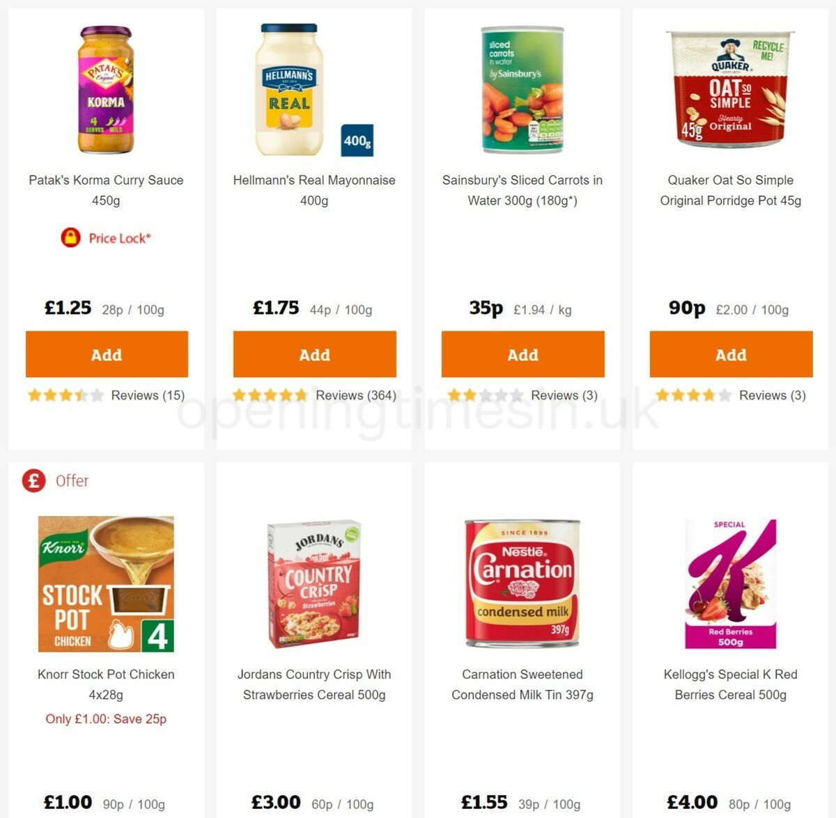 Sainsbury's Offers from 17 December