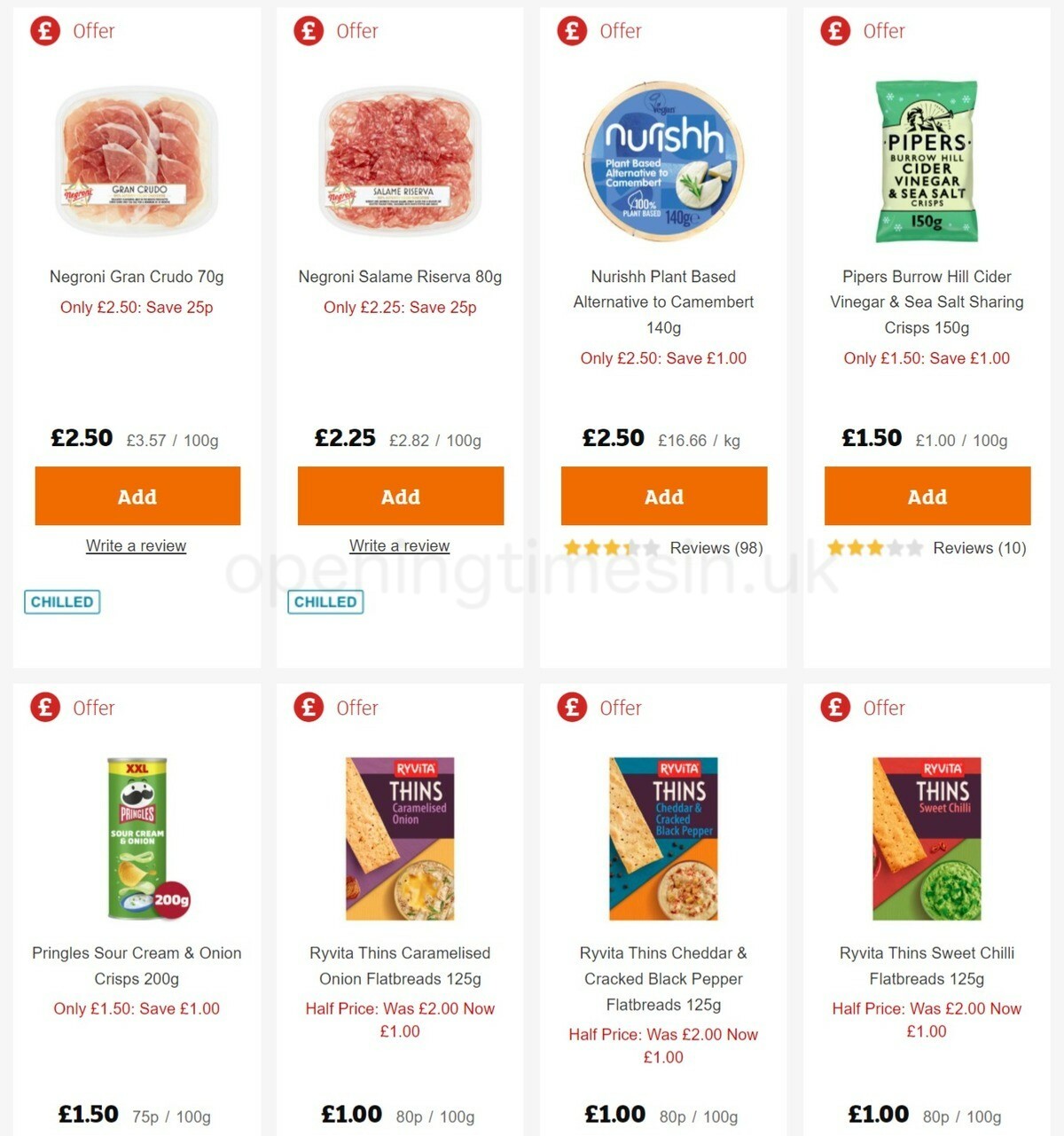 Sainsbury's Offers from 17 December