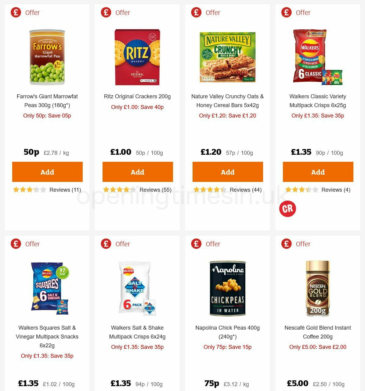 Sainsbury's Offers from 11 February