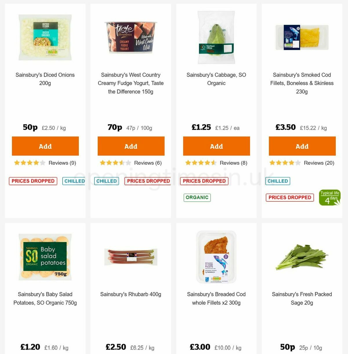 Sainsbury's Offers from 3 March