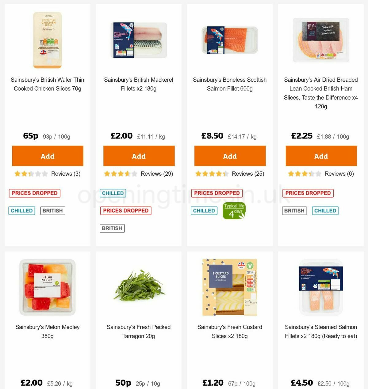 Sainsbury's Offers from 3 March