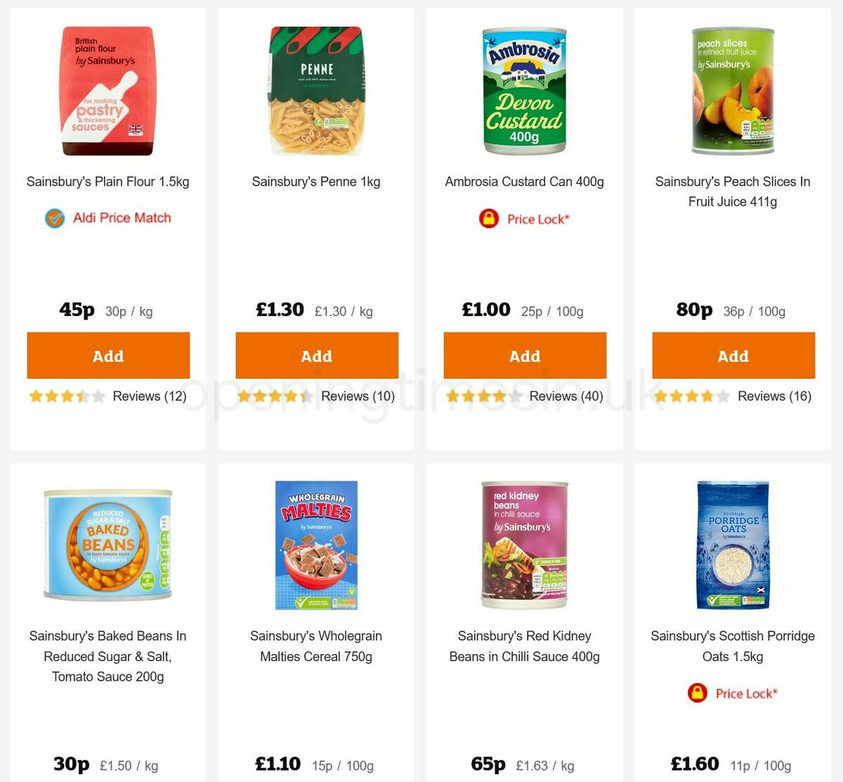 Sainsbury's Offers from 3 March