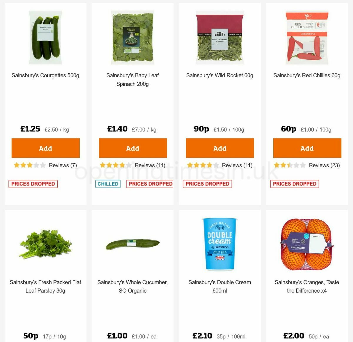 Sainsbury's Offers from 3 March