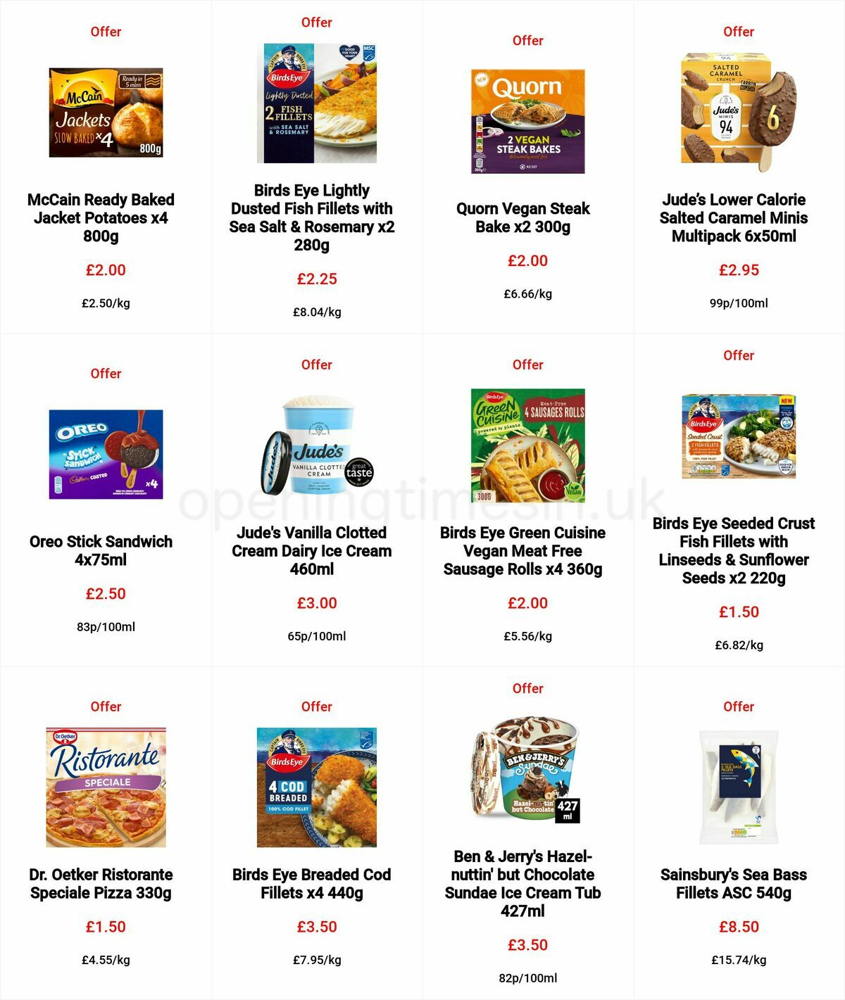 Sainsbury's Offers from 24 June