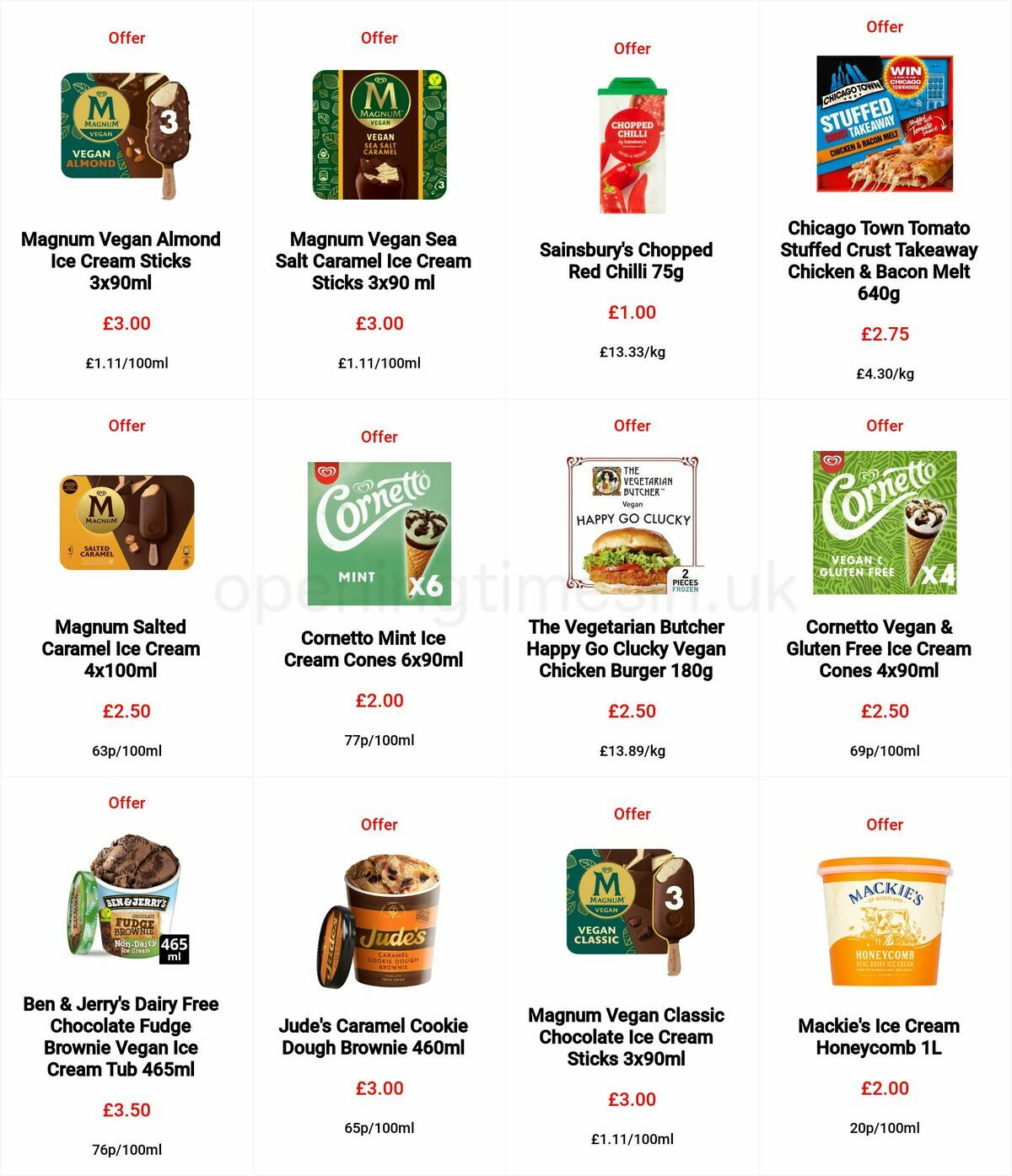 Sainsbury's Offers from 24 June