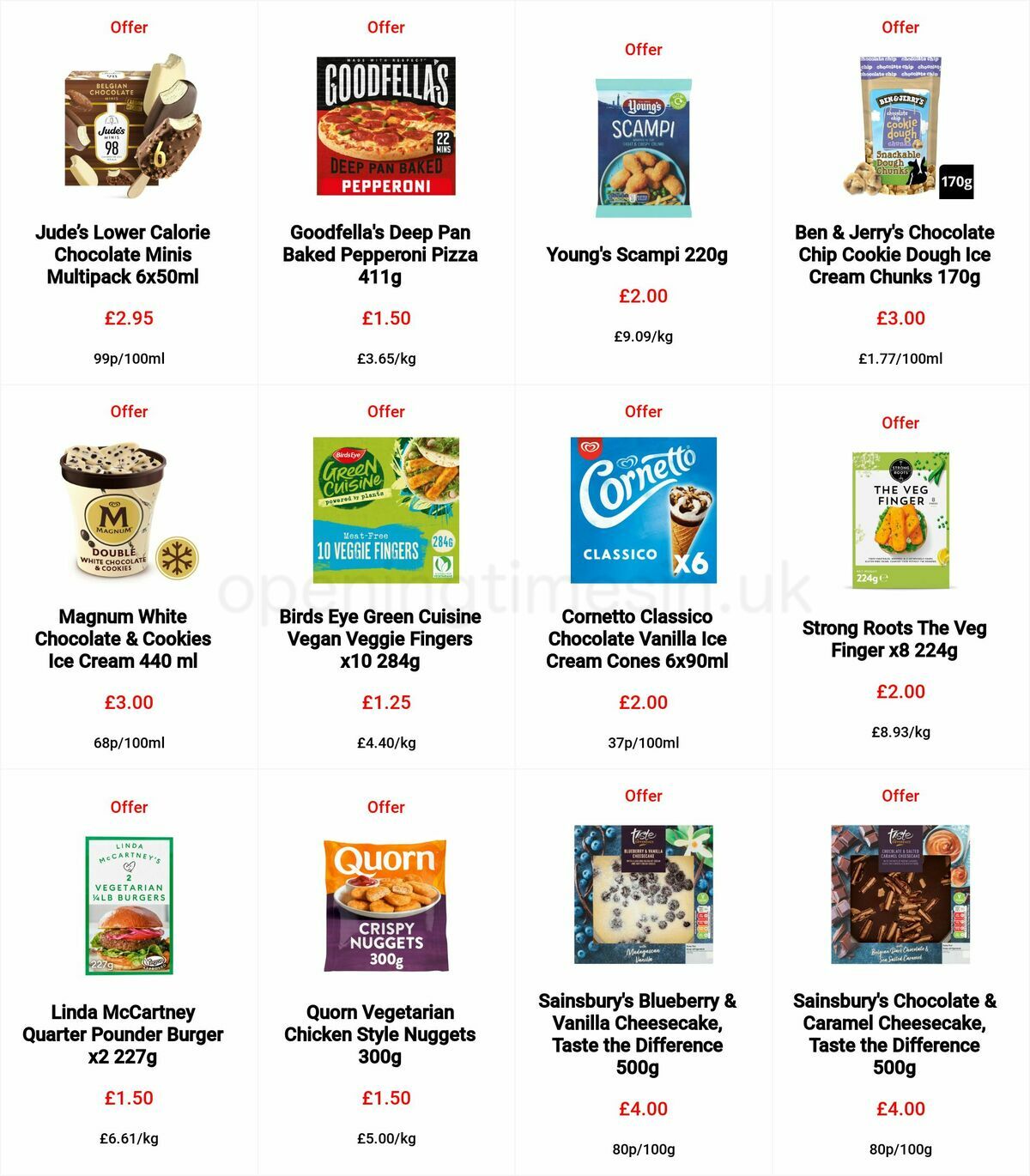 Sainsbury's Offers from 24 June